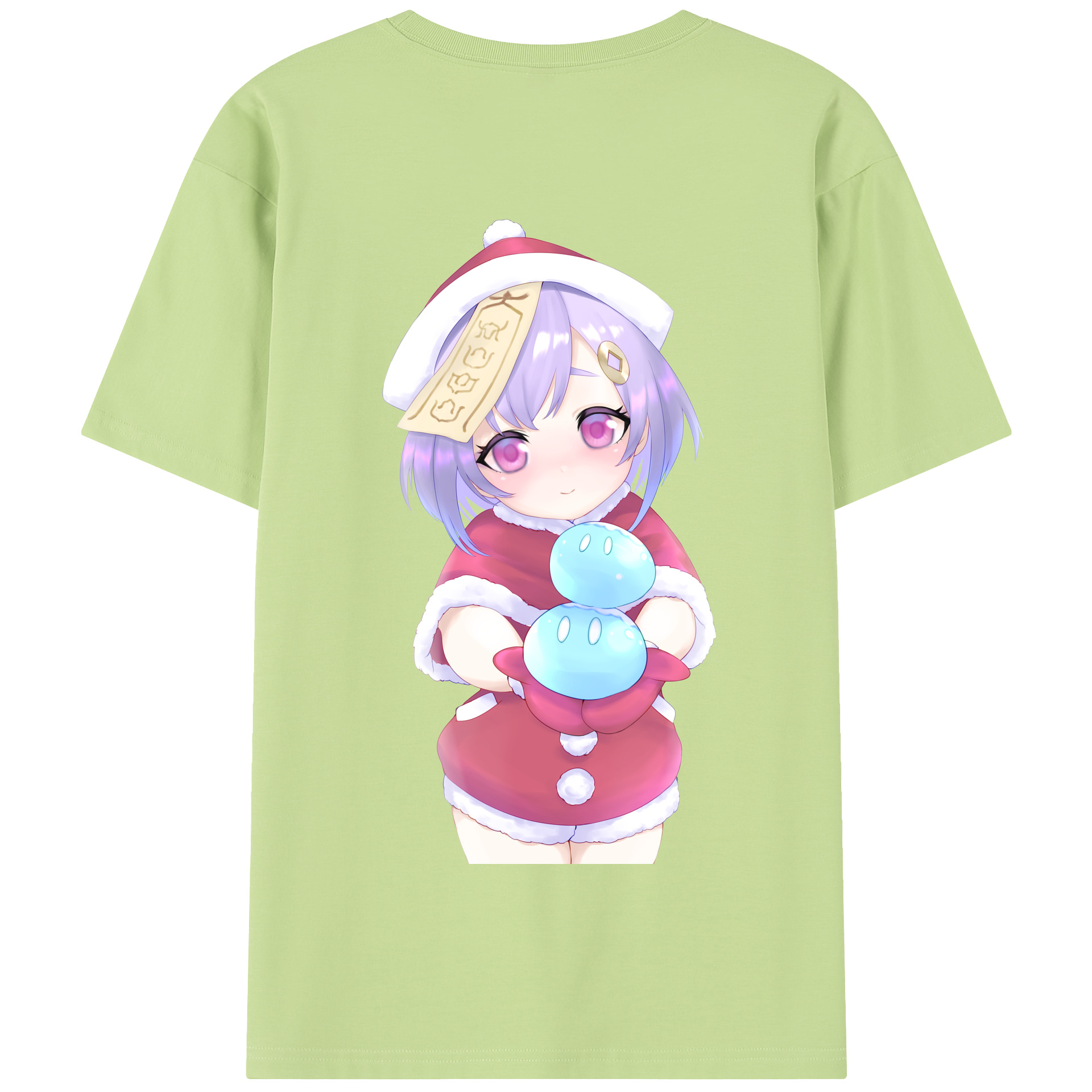 げんし神 七七 なな  genshin Nana 綿100％半袖Tシャツ（背面プリント）
